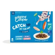 Edgard & Cooper Kat Adult Saus Pouch Catch MP 12x85 gr