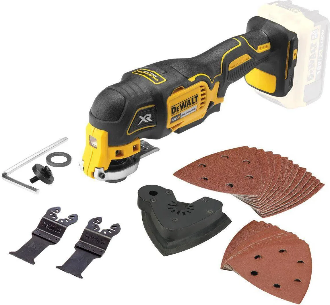 DeWALT DCS355N Accu multitool + accessoires 18V XR Basic Body