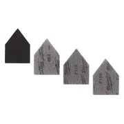 Milwaukee Delta schuurgaasset G80 x4, G120 x4, G180 x4 + 1x pad saver voor M12 FDSS - 4932501322
