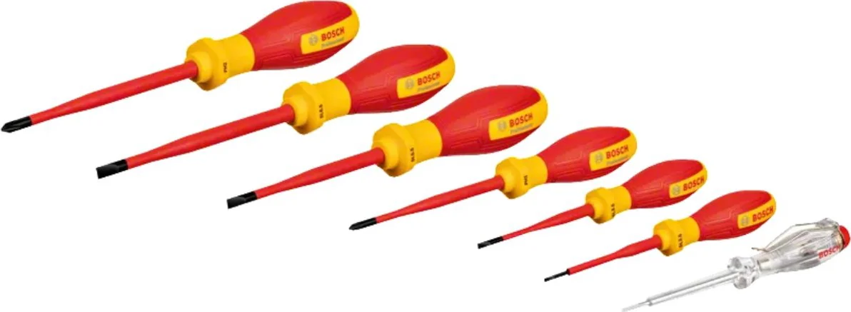 Bosch Professional Schroevendraaierset VDE SL/PH 7-delig - 1600A02NF7