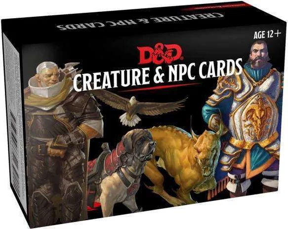 D&D 5.0 Creature and NPC Cards
