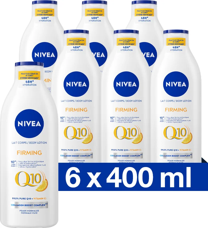 6x NIVEA Verstevigende Bodylotion Q10 400 ml