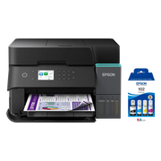Epson EcoTank ET-3950 + 1 set extra inktflesjes