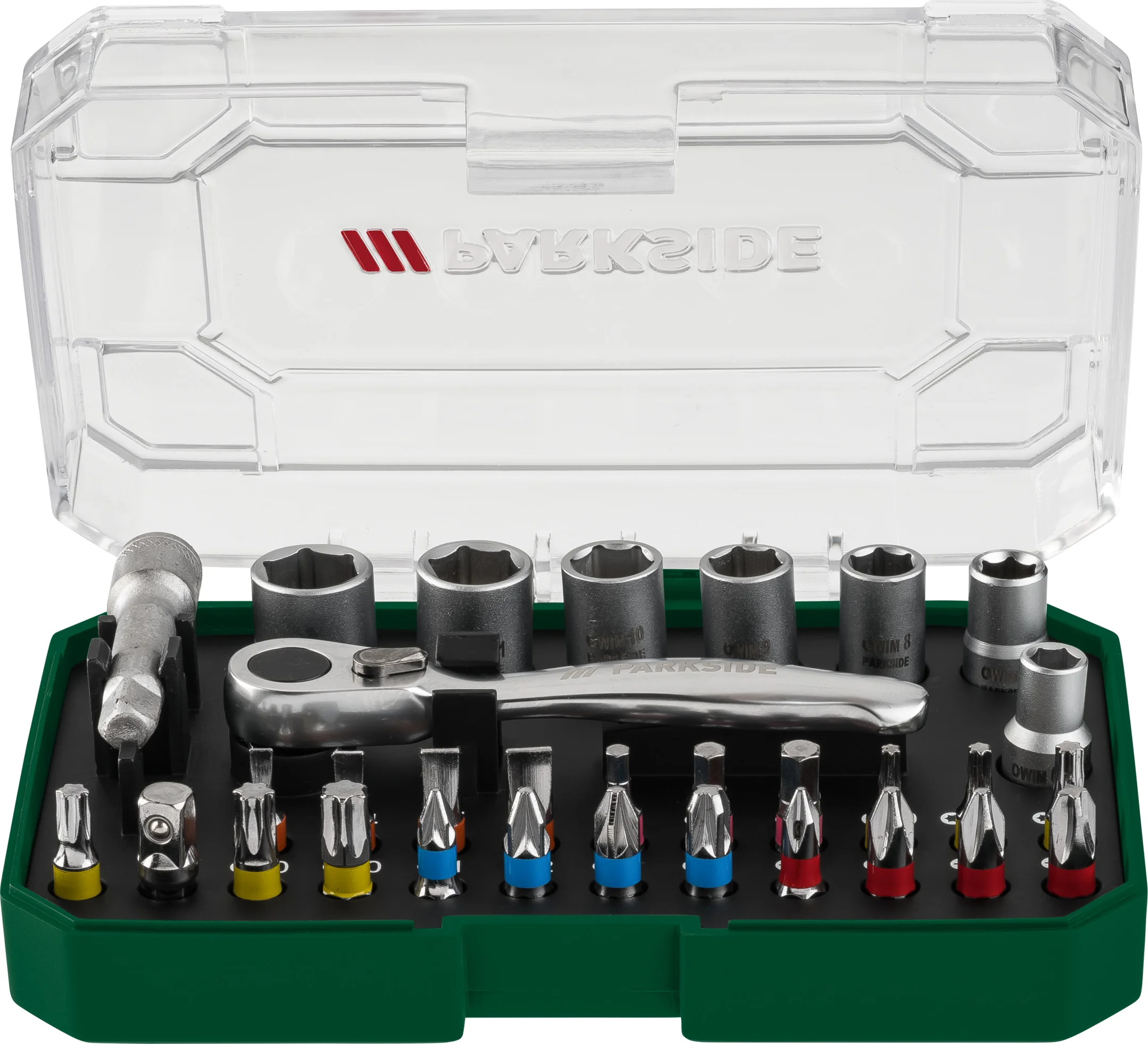 PARKSIDE Ratel-bitset, bitset of bit- en dopsleutelset