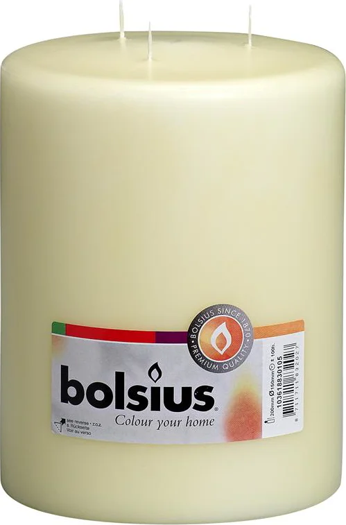 Bolsius Mammoetkaars Ivoor 200/150