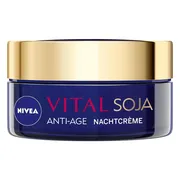 3x NIVEA Nachtcrème Soja Anti-Age 50 ml