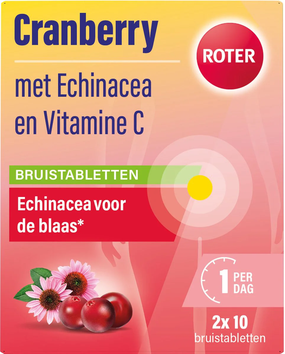Roter Cranberry Bruis 20 bruistabletten