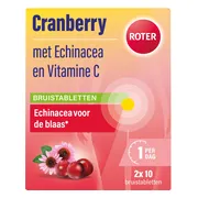 Roter Cranberry Bruis 20 bruistabletten