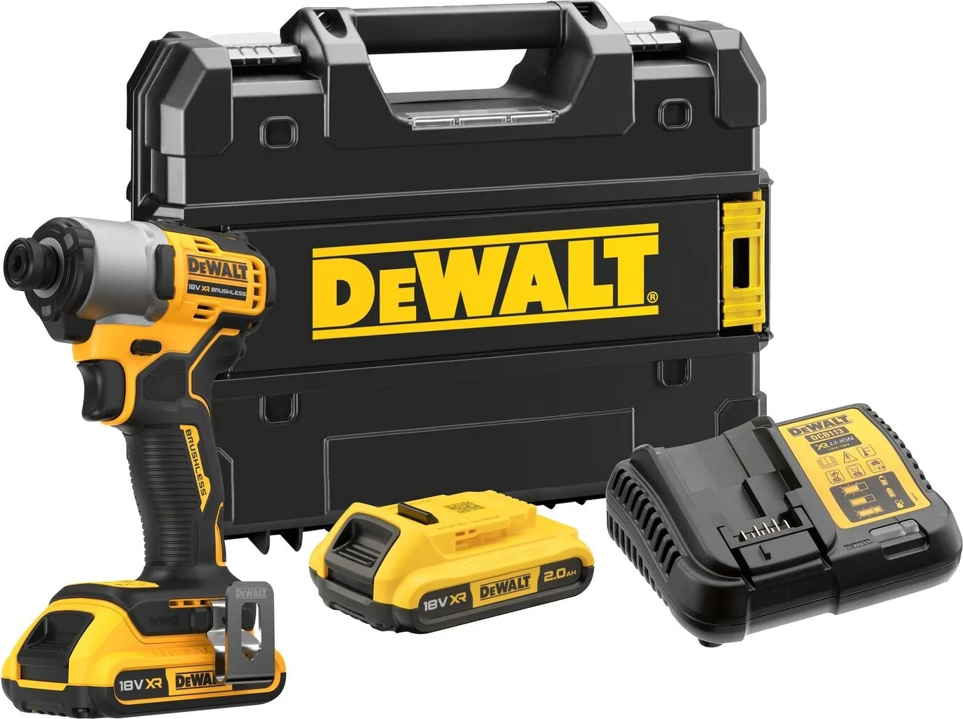 DeWALT DCF840D2T Accu slagschroevendraaier 192Nm 18V XR 2.0Ah in TSTAK