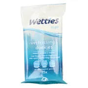 Wetties To Go Verfrissingsdoekjes 15ST