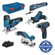 Bosch Professional Accu Combiset 5-delig 12V 3.0Ah in XL-Boxx - 0615A0017C
