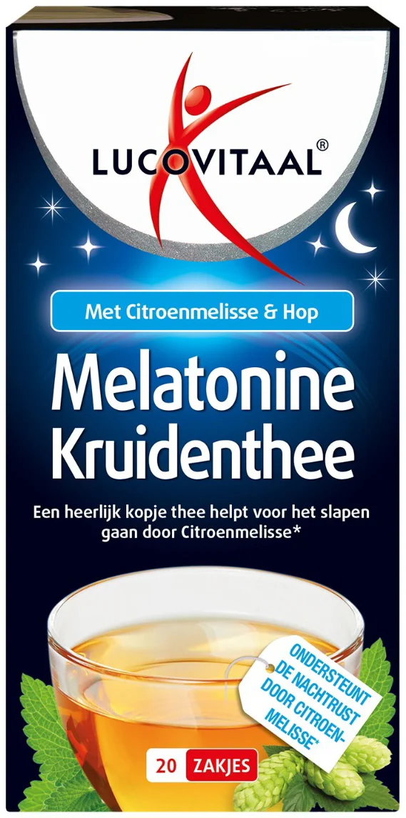 Lucovitaal Thee Melatonine 20 stuks