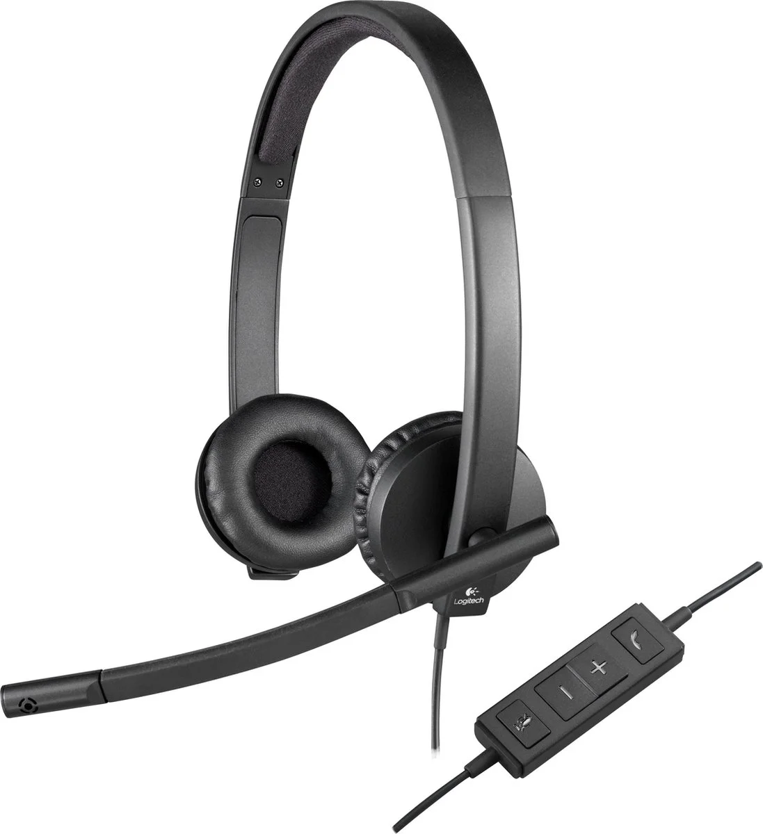 Logitech H570e Stereo USB-A Office Headset