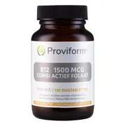 Proviform Vitamine B12 1500 mcg Zuigtabletten 120ZTB