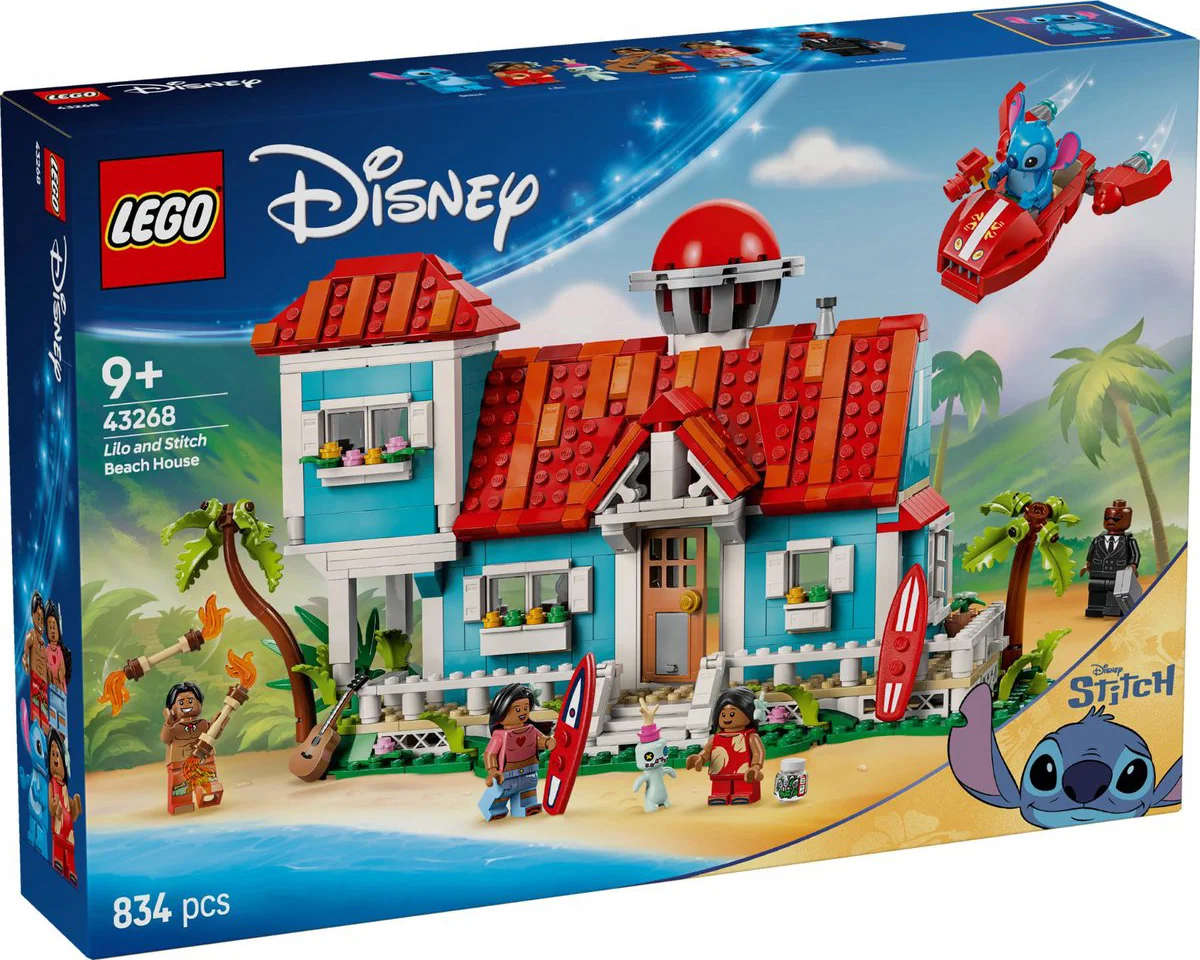 LEGO Disney Lilo en Stitch Strandhuis 43268