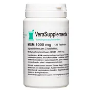 VeraSupplements MSM 1000 Tabletten 120TB