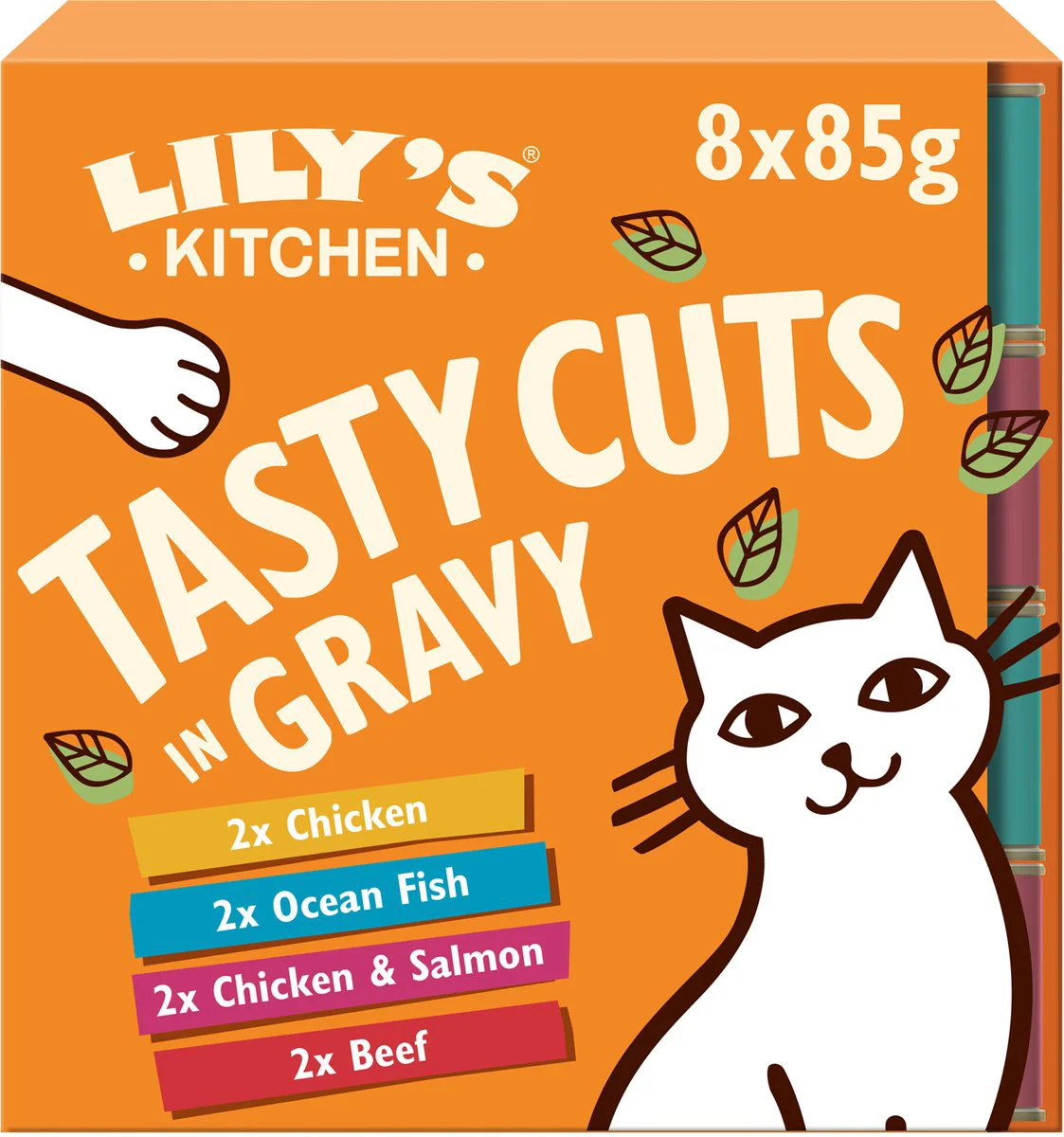 Lily's Kitchen Kattenvoer Nat Tasty Cuts in Saus Kip 85 gr