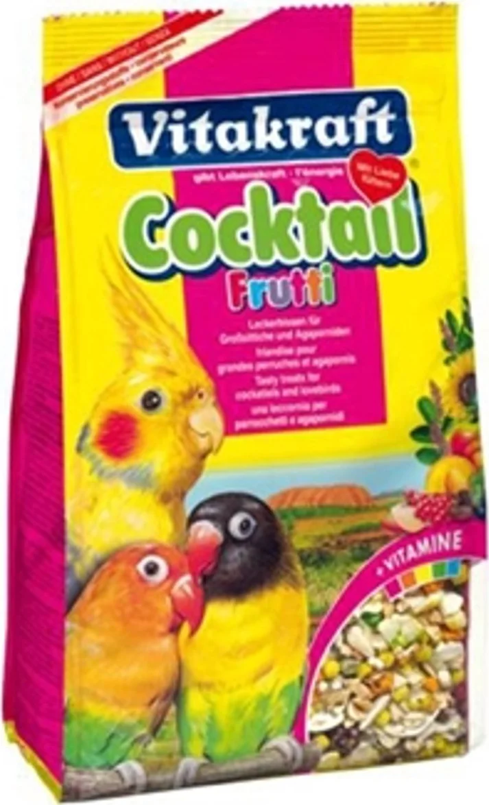 Vitakraft Fruit Cocktail Valkparkiet-Agapornide 250 gr
