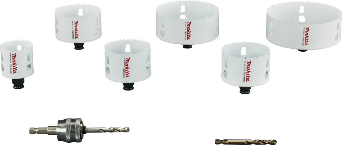 Makita E-15780 Ezychange gatzaagset 8-delig hout/metaal