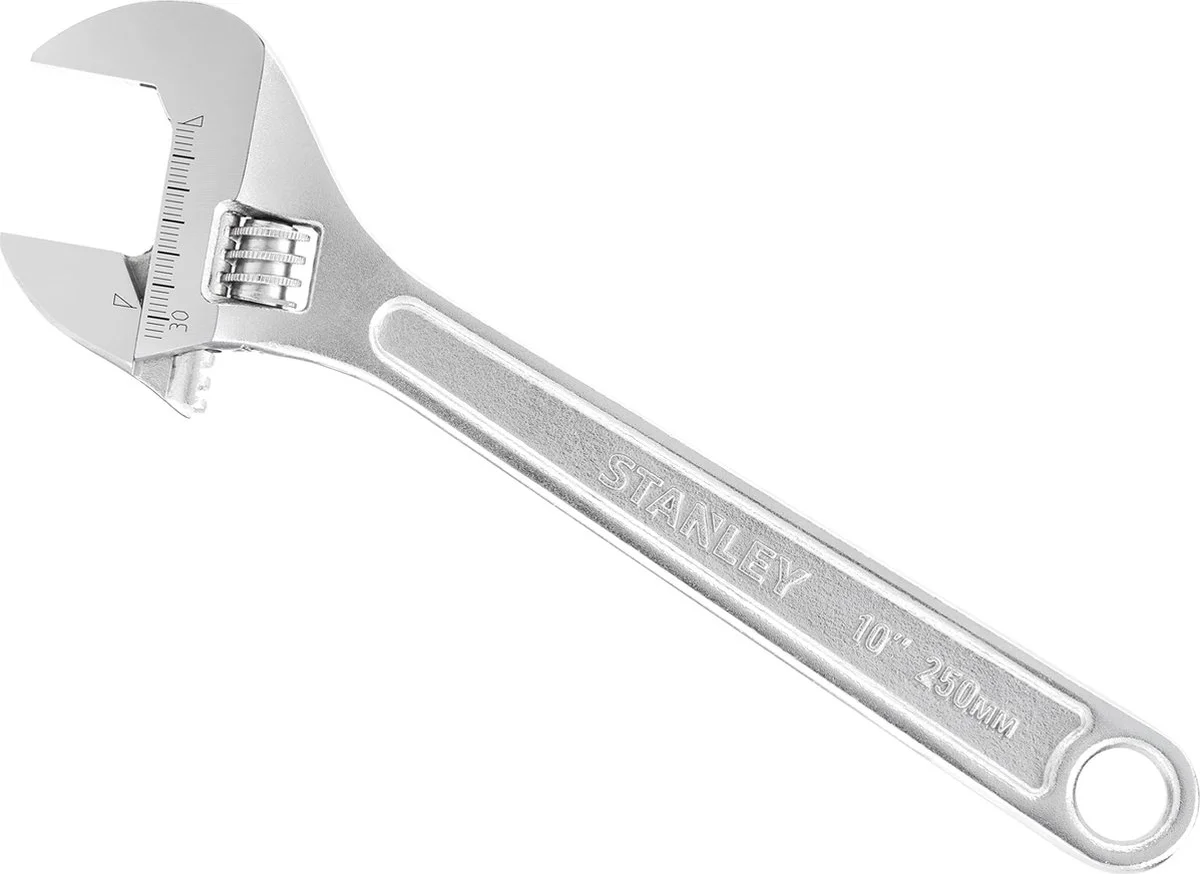 Stanley STHT13123-0 Verstelbare moersleutel metaal 250 × 29 mm