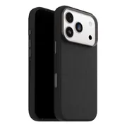 OtterBox Symmetry iPhone 17 Pro Back Cover met MagSafe Magneet Leer Zwart