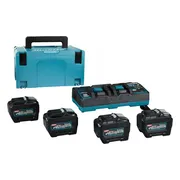 Makita Accu Starterset XGT DC40RB 4xBL4080F - 1910A8-3