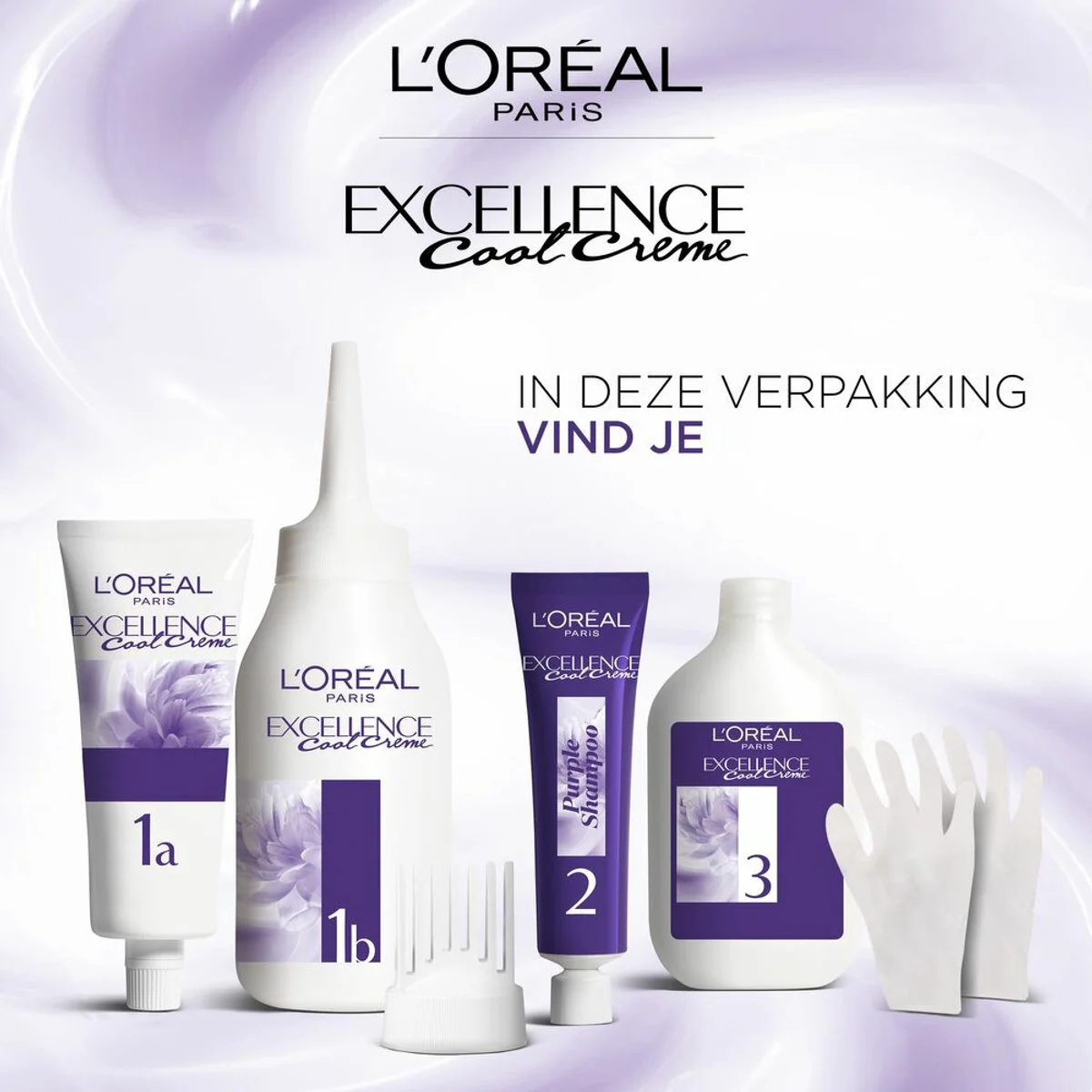 2x L'Oréal Excellence Cool Crème Permanente Crèmekleuring 5.11 - Ultra As Lichtbruin