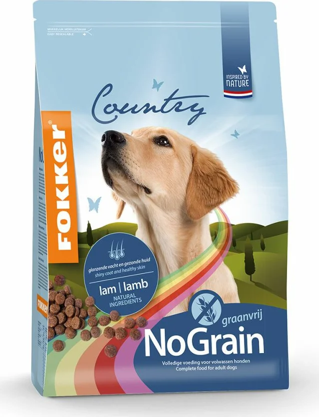 Fokker Country Balance Graanvrij Hondenvoer Lam 2,5 kg