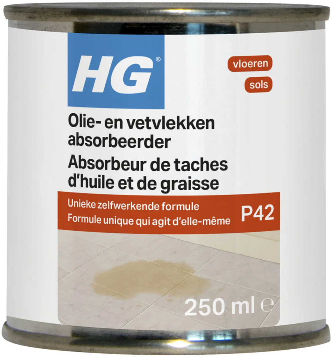 HG Natuursteen Olie & Vetvlekken Absorbeerder 250 ml