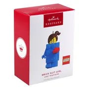 LEGO Meisje in stenenpak kerstversiering om te verzamelen