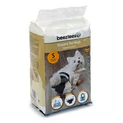Beeztees Hondenluiers S - Loopsheidbroekje - Zwart - 20ST