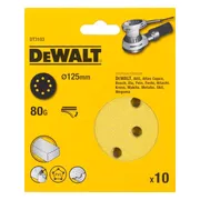 DeWALT DT3103 P80 Schuurschijf 125mm VE=10