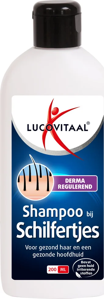 3x Lucovitaal Shampoo bij Schilfertjes 200 ml