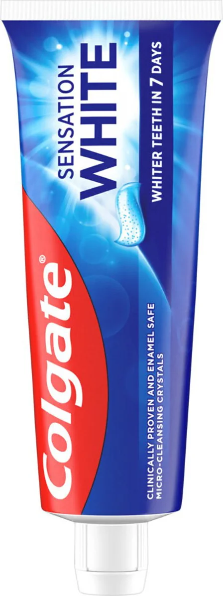 6x Colgate Tandpasta Sensation White 75 ml