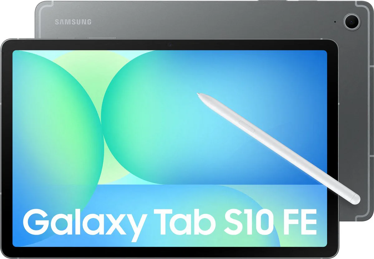 Samsung Galaxy Tab S10 FE 10,9 inch 128GB Wifi + 5G Grijs Enterprise Edition