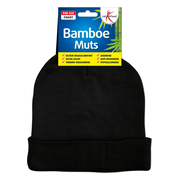 Lucovitaal Muts Bamboe Zwart
