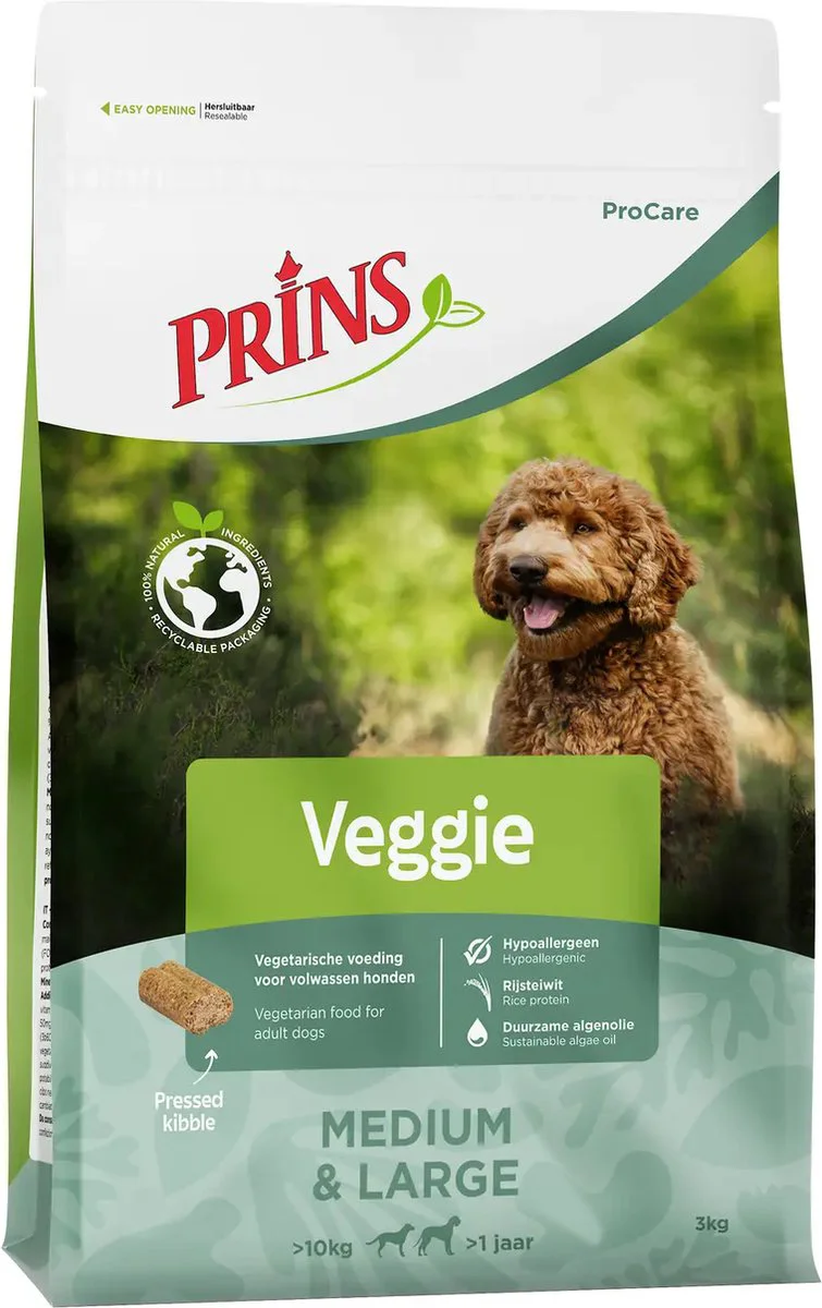 Prins Hondenvoer Droog ProCare Veggie 3 kg