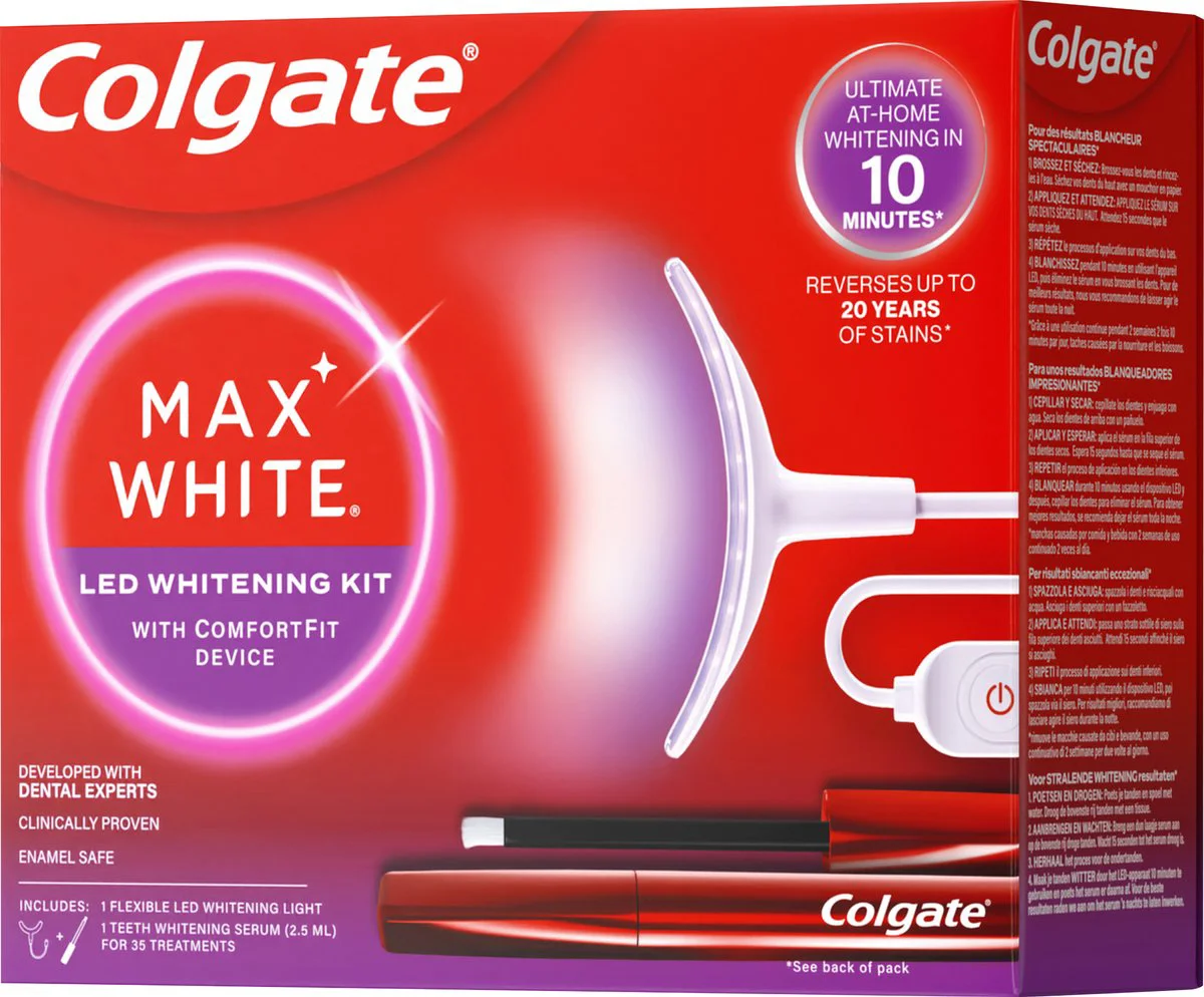 Colgate Max White Ultimate Led Whitening Kit 1 set