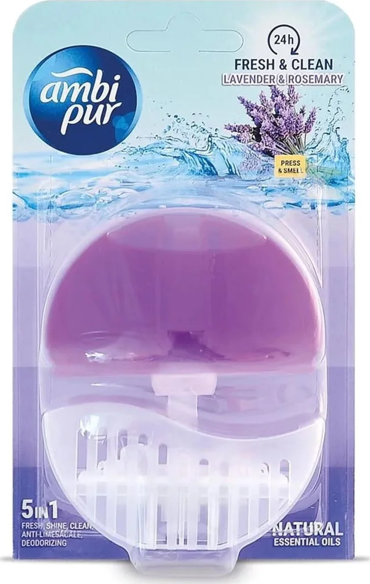 Ambi Pur Toiletblok Starterkit 5in1 Lavender & Rosemary