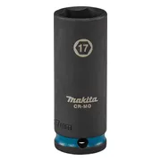 Makita E-16346 Impact Black Krachtdop 3/8" lang | 17 mm