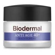 2x Biodermal Nachtcreme Anti Age 40+ 50 ml