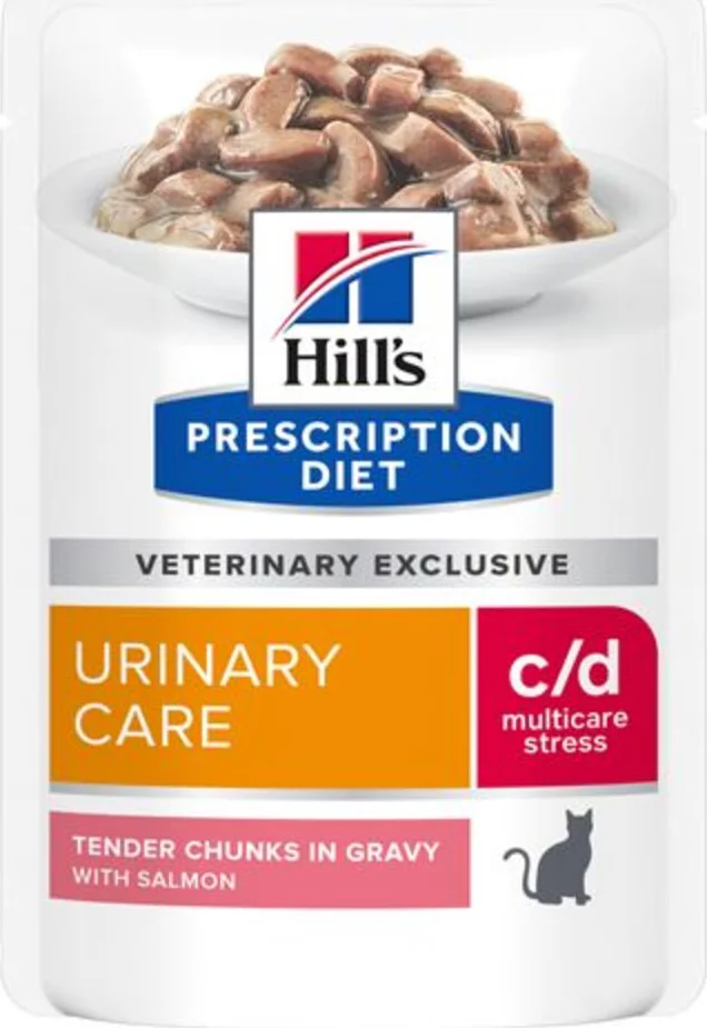 Hill's Prescription Diet Feline C/d Urinary Zalm 85 gr