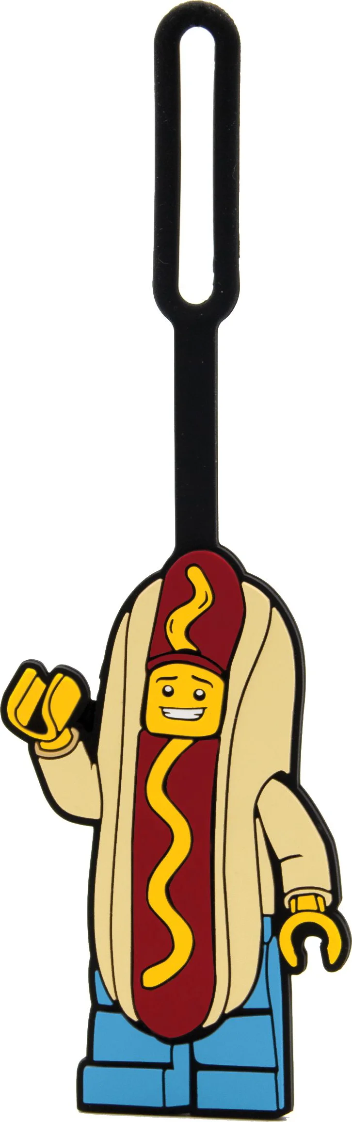 LEGO Hotdogverkoper tassenhanger