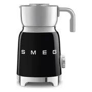 SMEG MFF11BLEU Melkopschuimer - Inductie - 500W - 6 Programma's - Warme & Koude Melkschuim - RVS Kan - '50s Style - Zwart