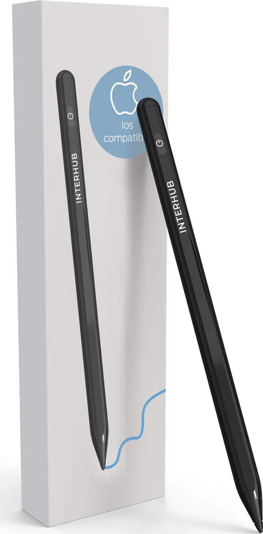 Stylus Pen - Alternatief Apple Pencil - Geschikt voor Apple iPad modellen vanaf 2018 - Active Stylus Pencil Nieuwste Generatie - Handdetectie - Zwart