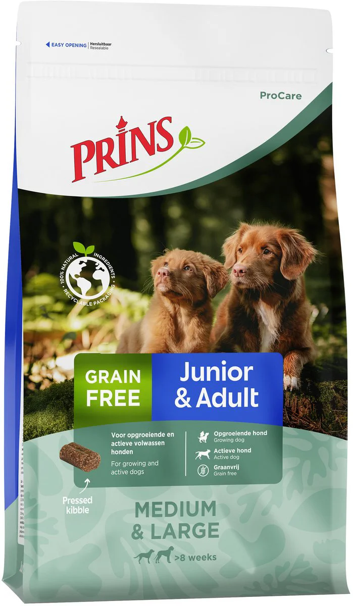 Prins ProCare Graanvrij Junior & Adult Hondenvoer 3 kg
