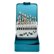 Makita D-54025 Metaalborenset HSS-G 1-10mm in Cassette - 19-delig