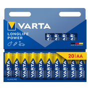 Varta Longlife Power AA Pack 20 stuks