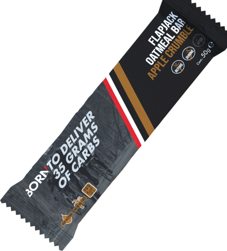Born Flapjack Oatmeal Bar - Apple Crumble 5 stuks 50GR
