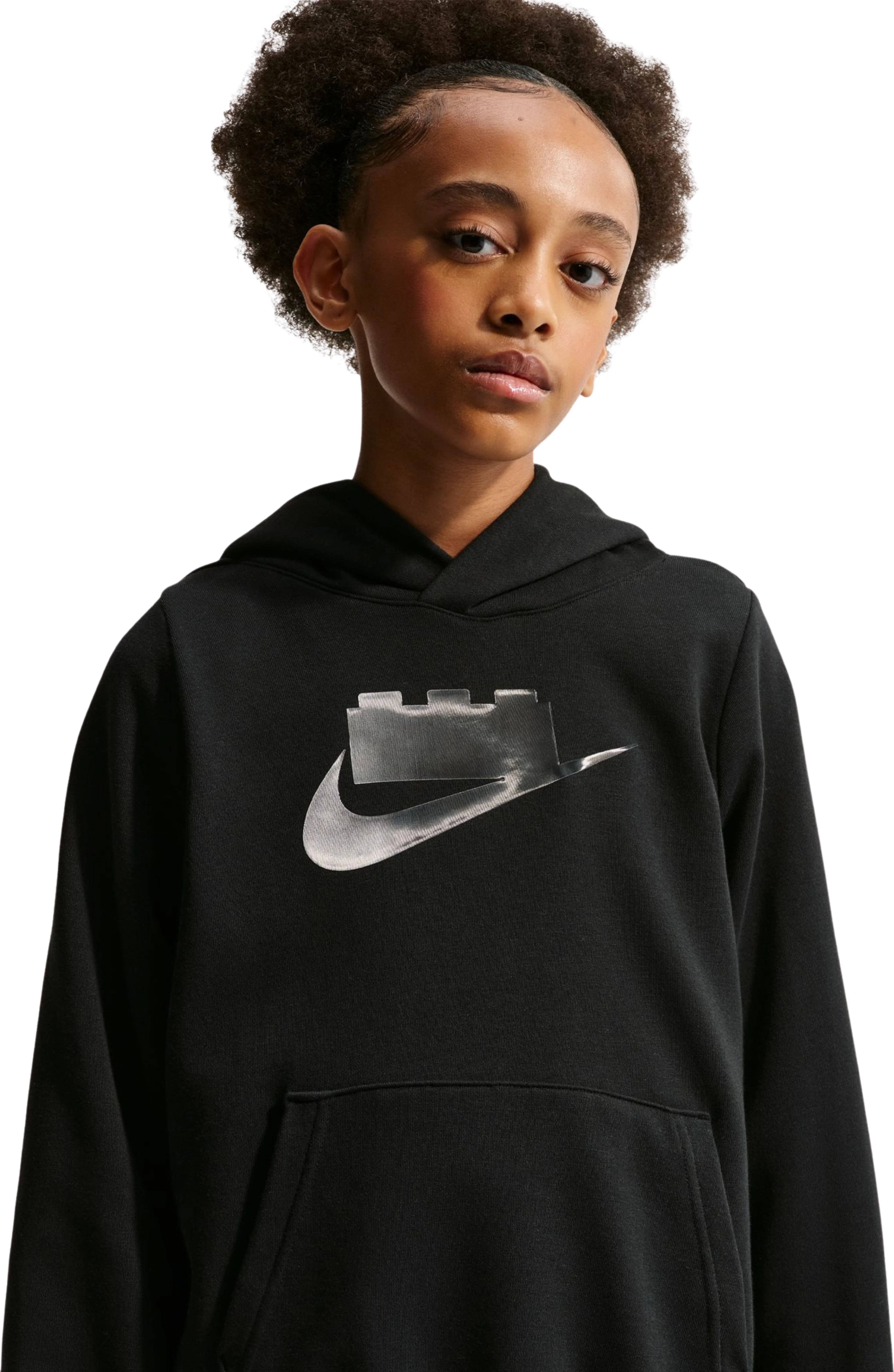 Nike x LEGO collectie hoodie voor oudere kinderen - zwart